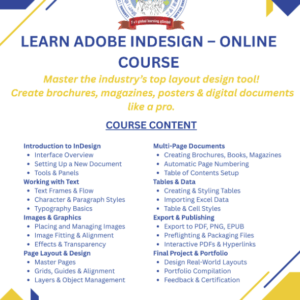 InDesign Basics Englisch 8 Teilnehmer